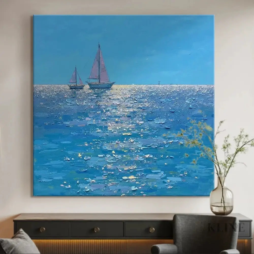 A Moment That Doesn’t Move - Hand Painting 