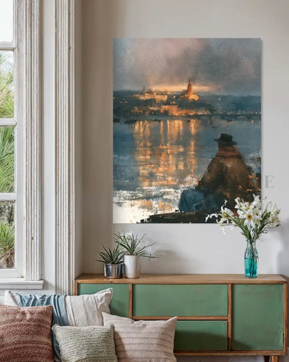 A Place to Return To - Hand Painting