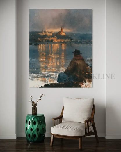 A Place to Return To - Hand Painting