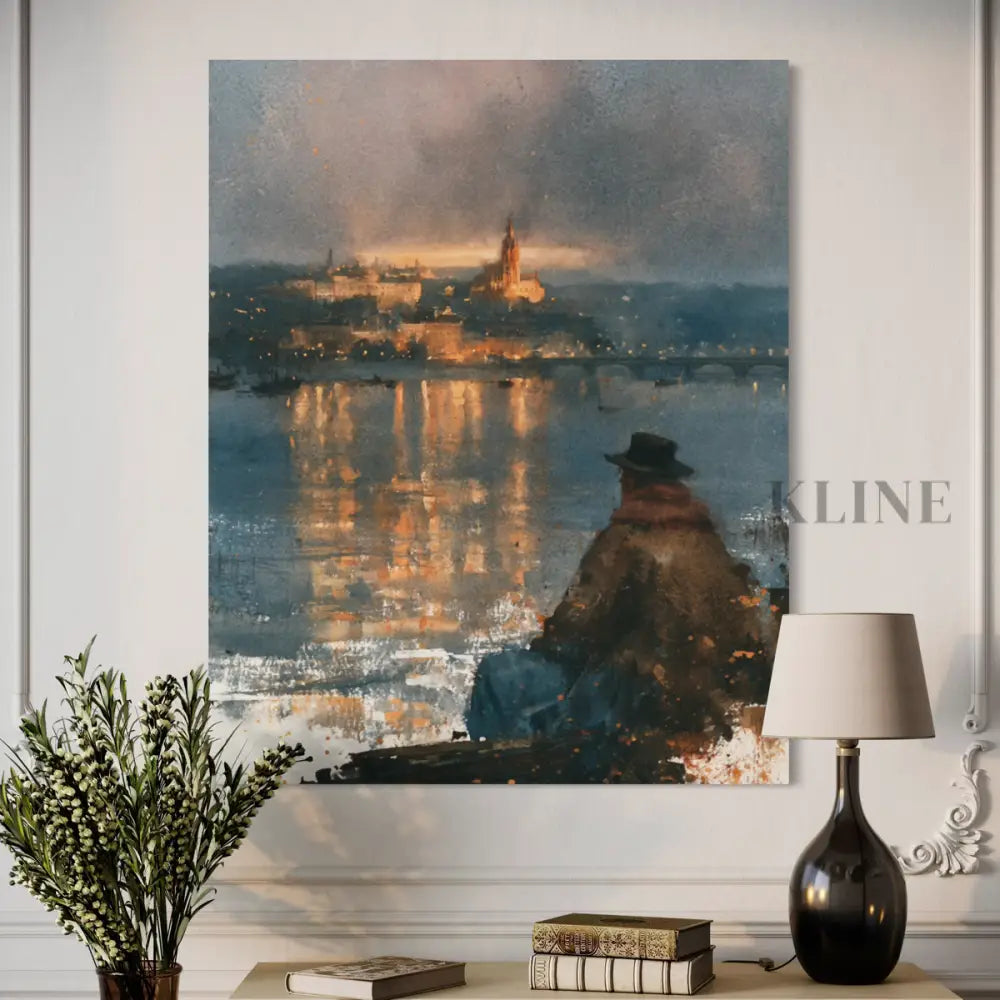 A Place to Return To - Hand Painting Vertical Wall Art & Paintings