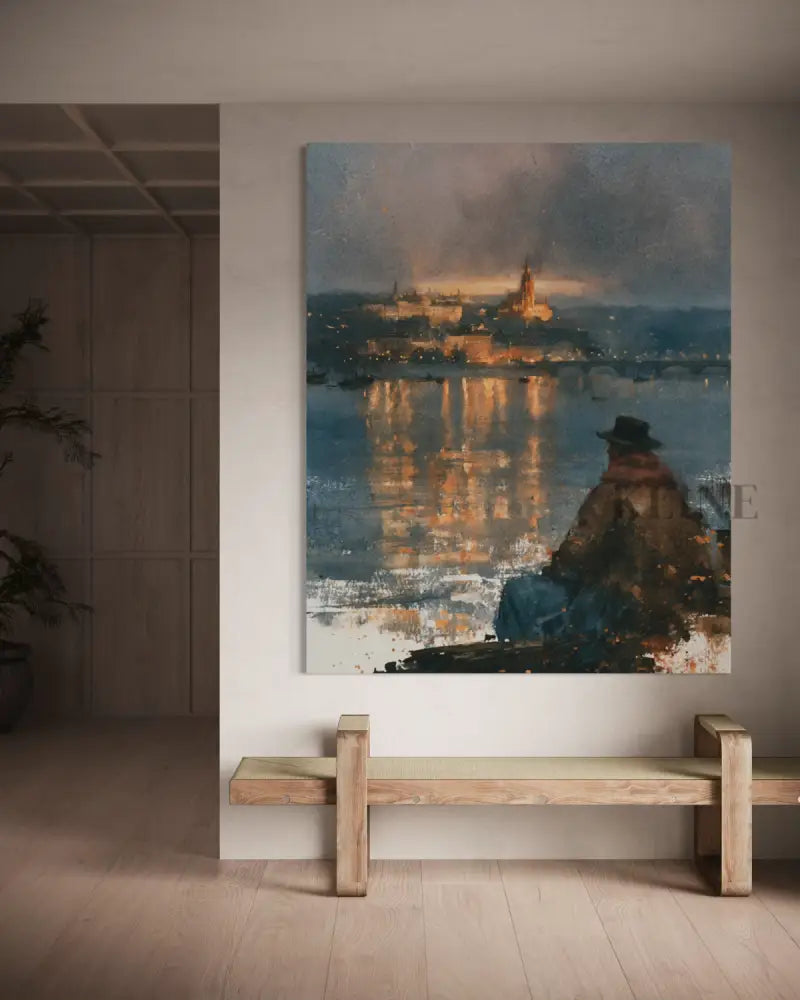 A Place to Return To - Hand Painting Vertical Wall Art & Paintings