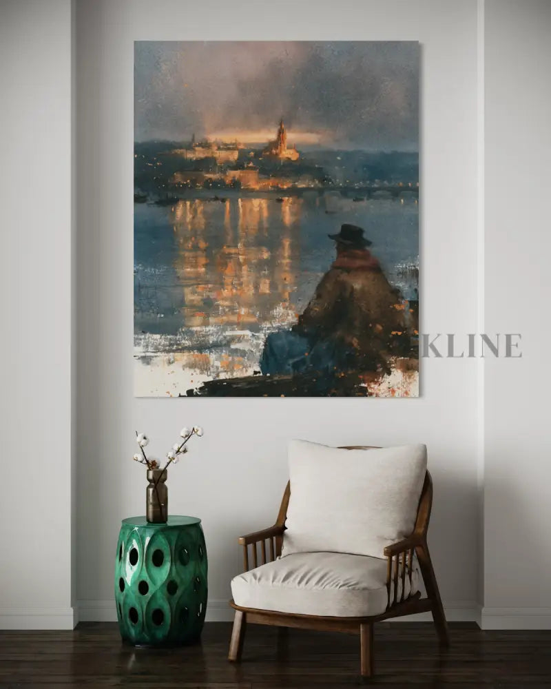 A Place to Return To - Hand Painting Vertical Wall Art & Paintings