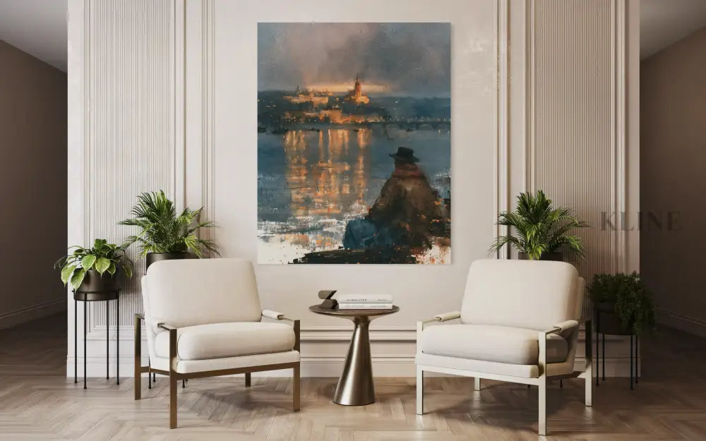 A Place to Return To - Hand Painting Vertical Wall Art & Paintings