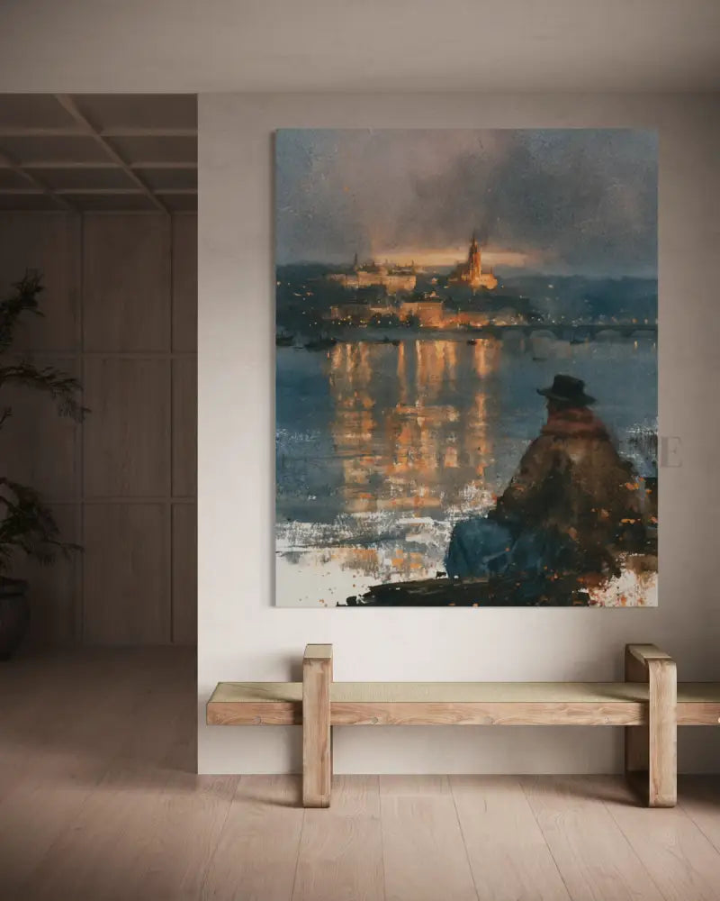 A Place to Return To - Hand Painting Nuvola