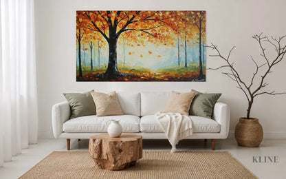 A Season Painted in Love - Hand Painting