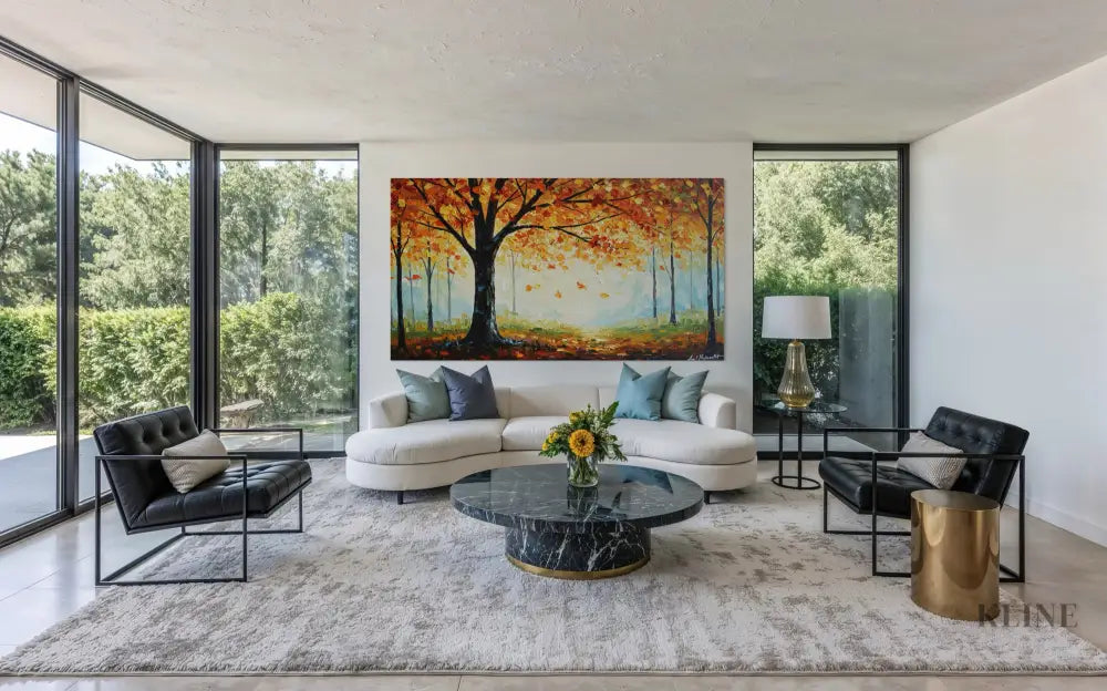 A Season Painted in Love - Hand Painting 