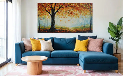 A Season Painted in Love - Hand Painting