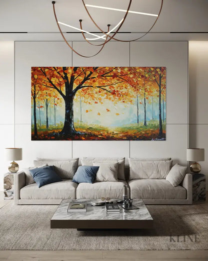 A Season Painted in Love - Hand Painting