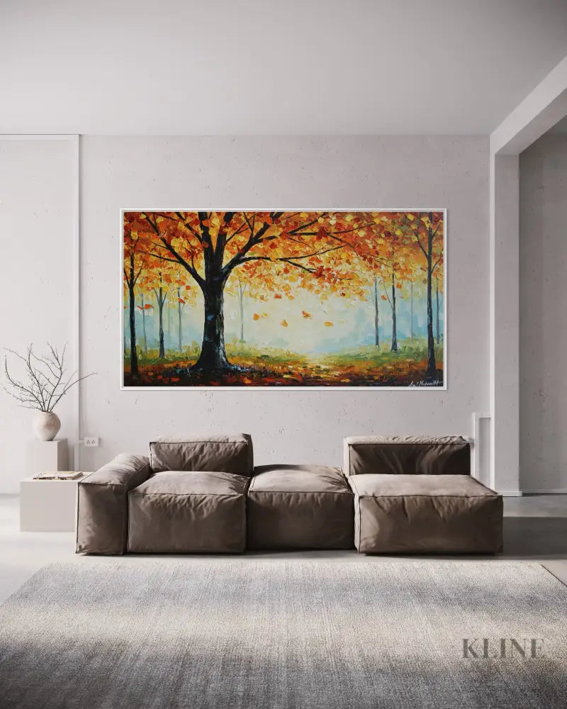 A Season Painted in Love - Hand Painting