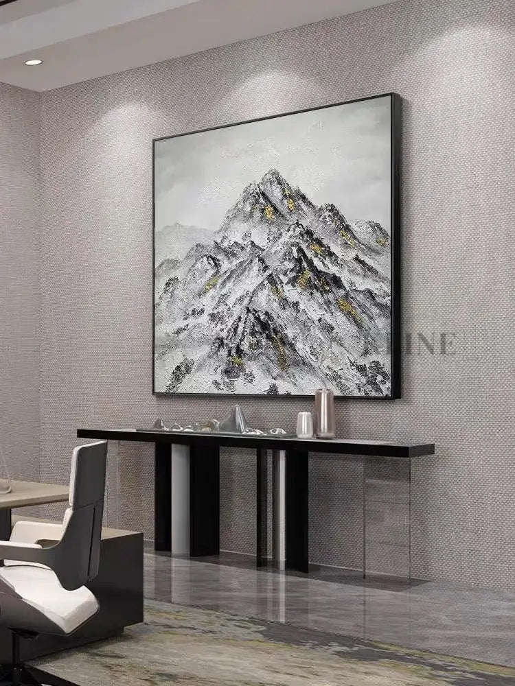 A Soul Goes Up There - Hand Painting