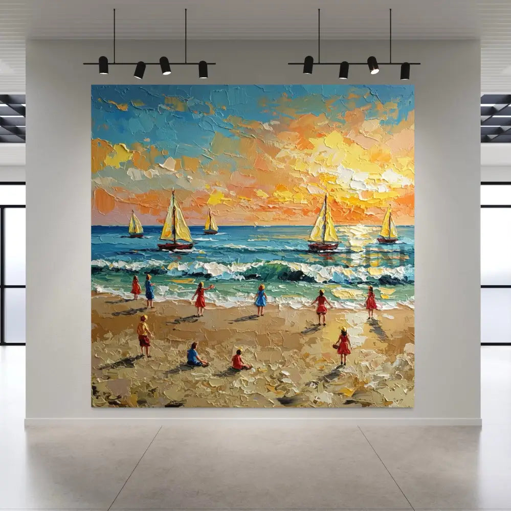 A Summer’s Dream 3 - Hand Painting Dining Room Wall Art
