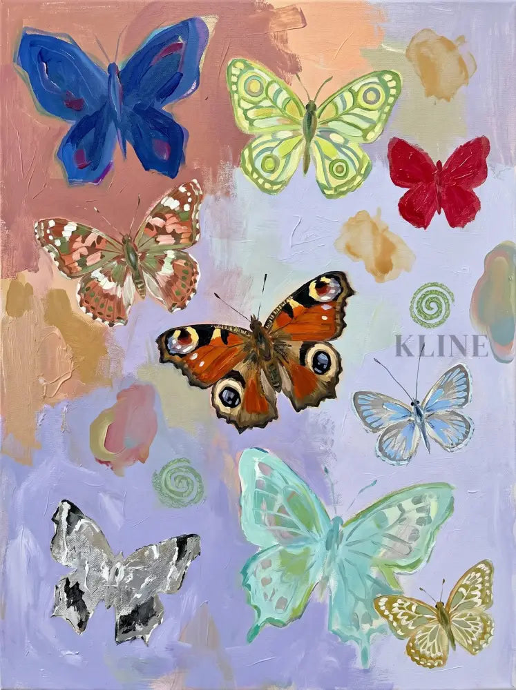 A Thousand Wings 1 - Hand Painting