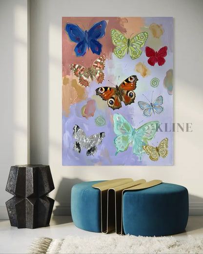 A Thousand Wings 1 - Hand Painting