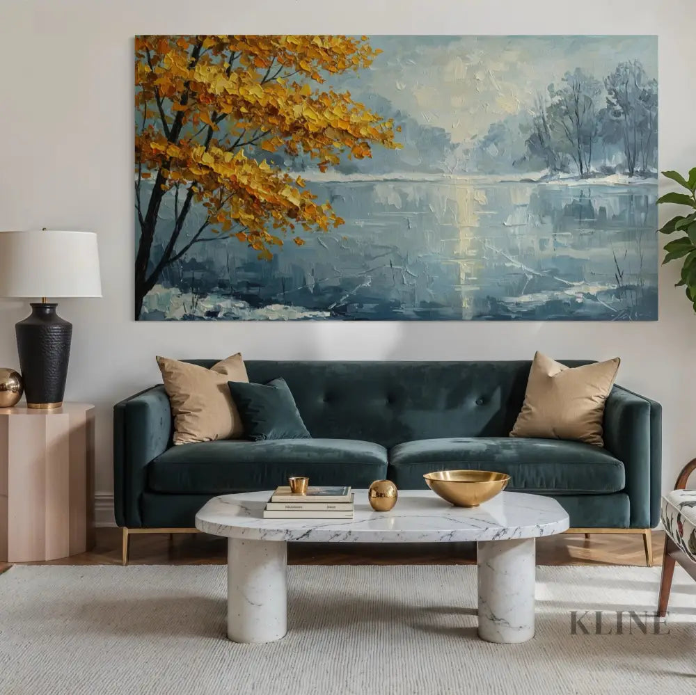 A Winter Lament - Hand Painting
