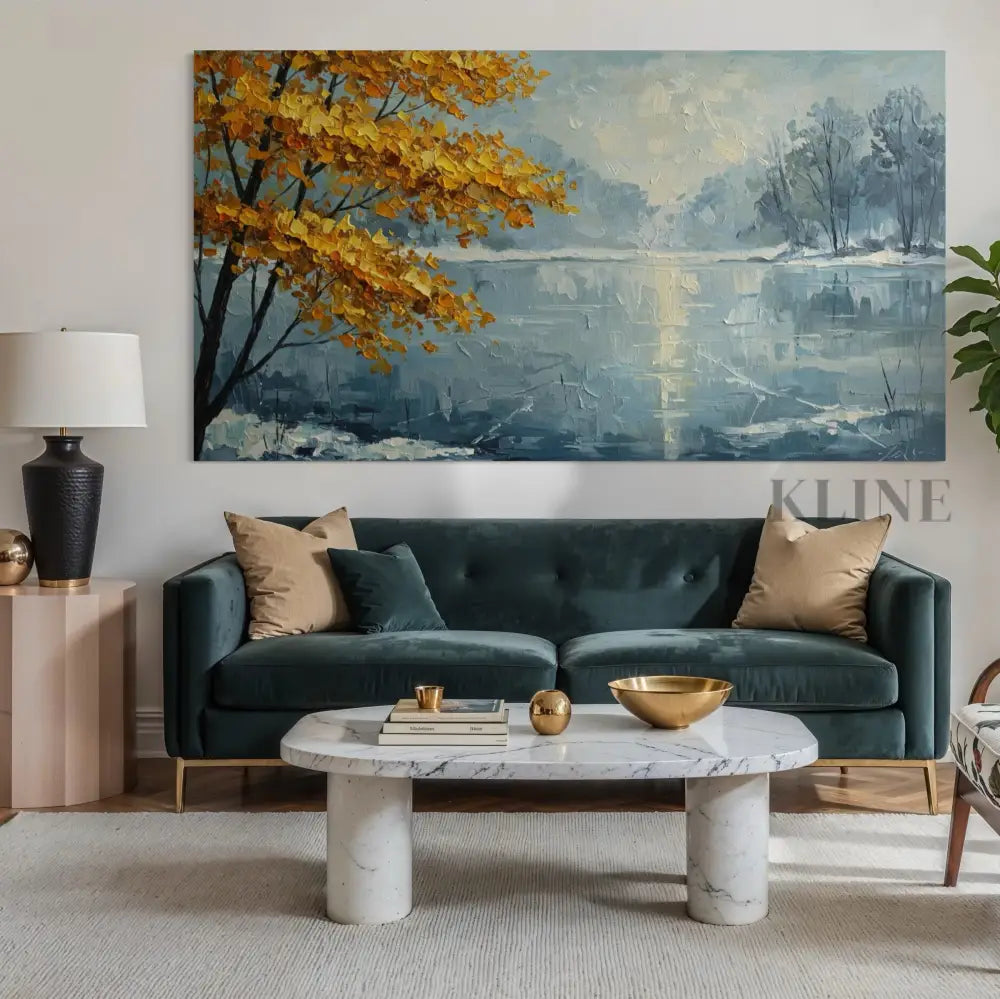 A Winter Lament - Hand Painting 