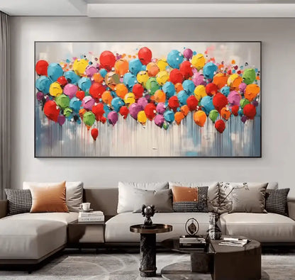Abstract Ballon Fantasy - Hand Painting