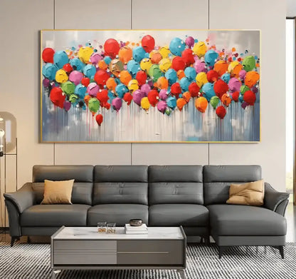 Abstract Ballon Fantasy - Hand Painting