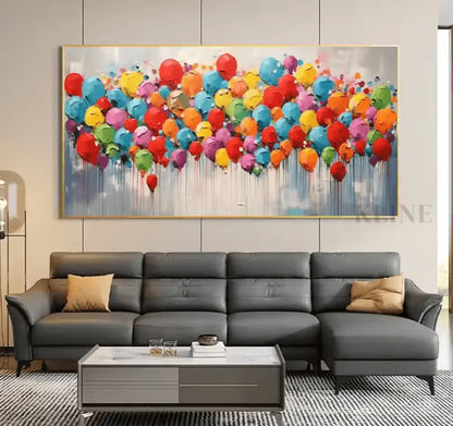 Abstract Ballon Fantasy - Hand Painting