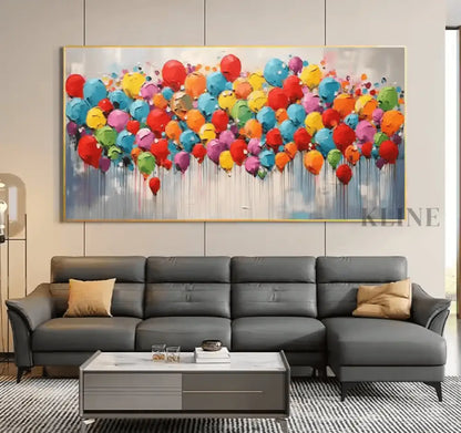 Abstract Ballon Fantasy - Hand Painting