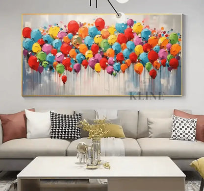 Abstract Ballon Fantasy - Hand Painting