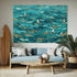Abstract Current - Hand Painting