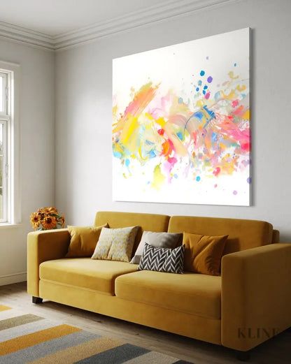 Abstract Ebullience - Hand Painting