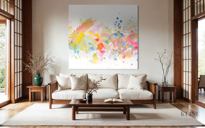 Abstract Ebullience - Hand Painting