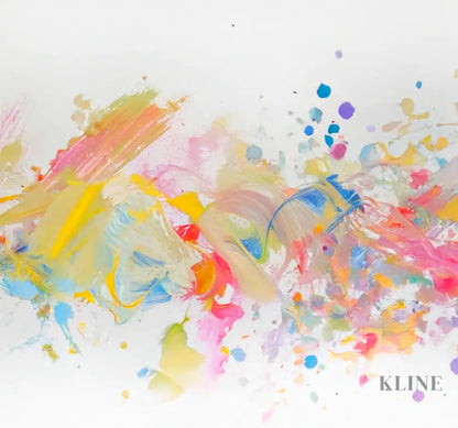 Abstract Ebullience - Hand Painting