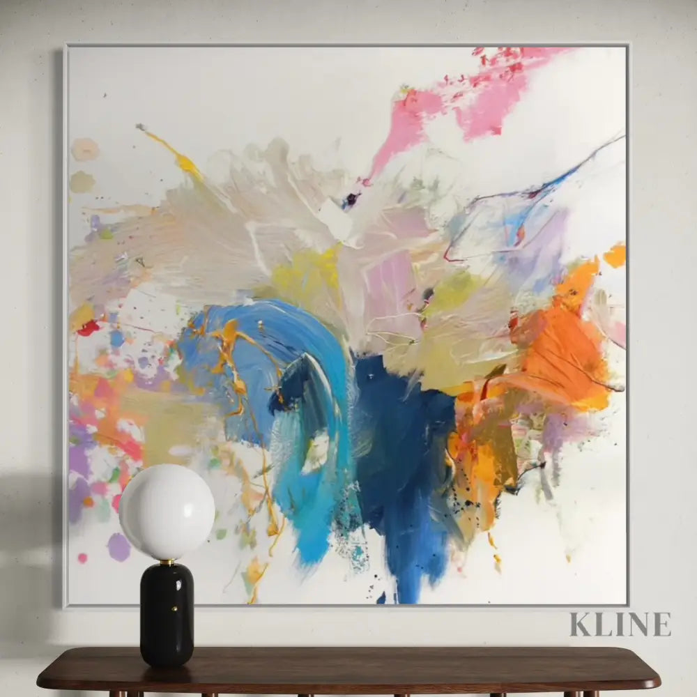 Abstract Flourish - Hand Painting 