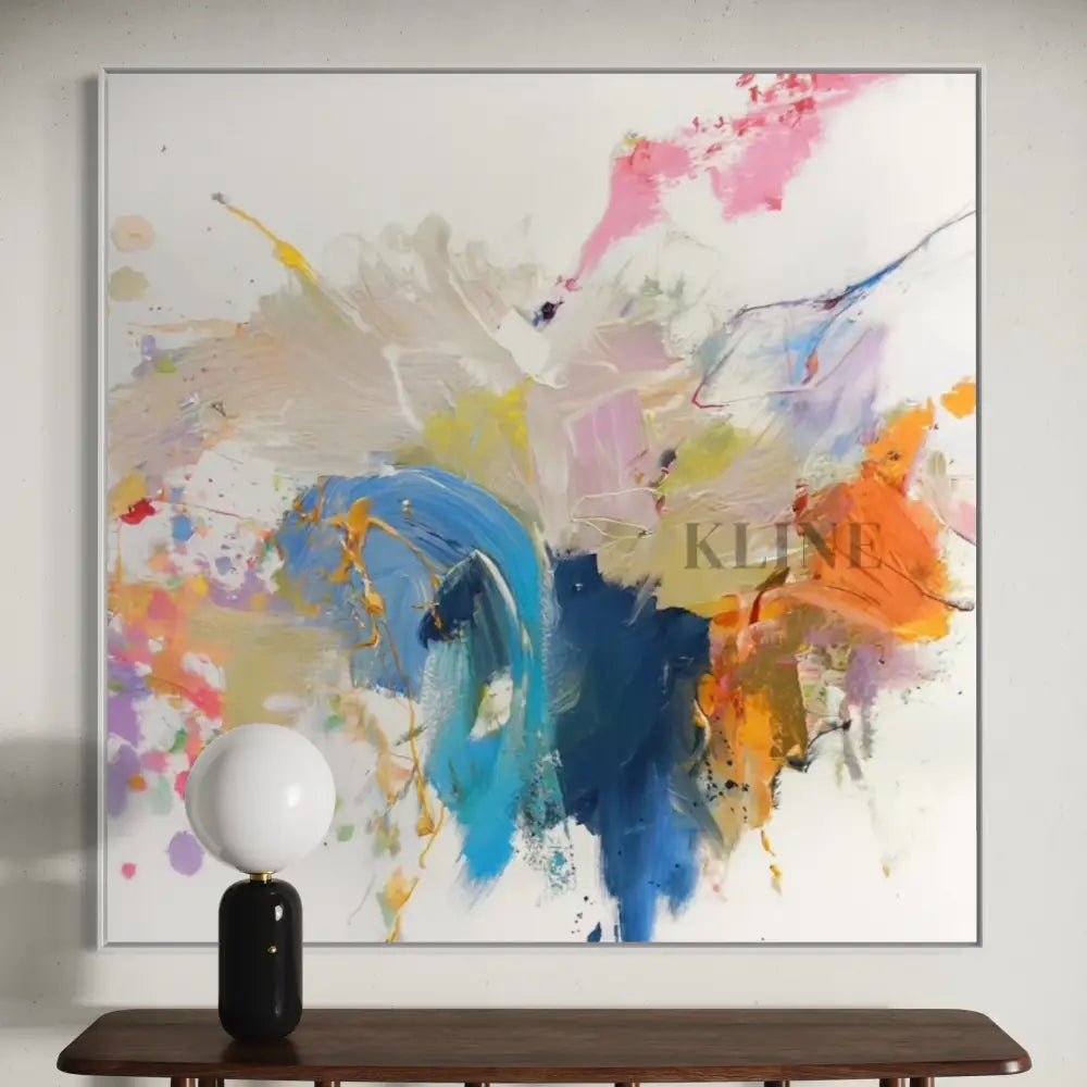 Abstract Flourish - Hand Painting
