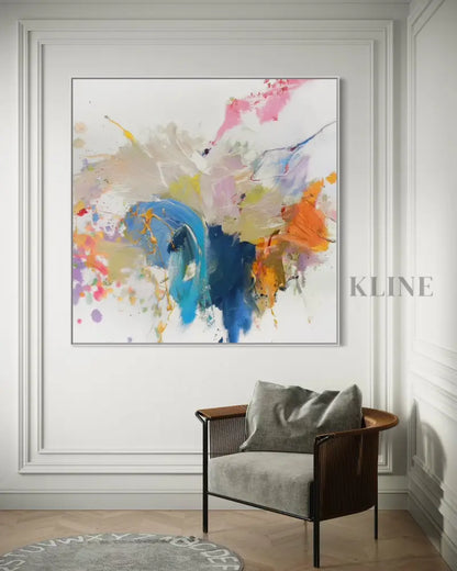 Abstract Flourish - Hand Painting