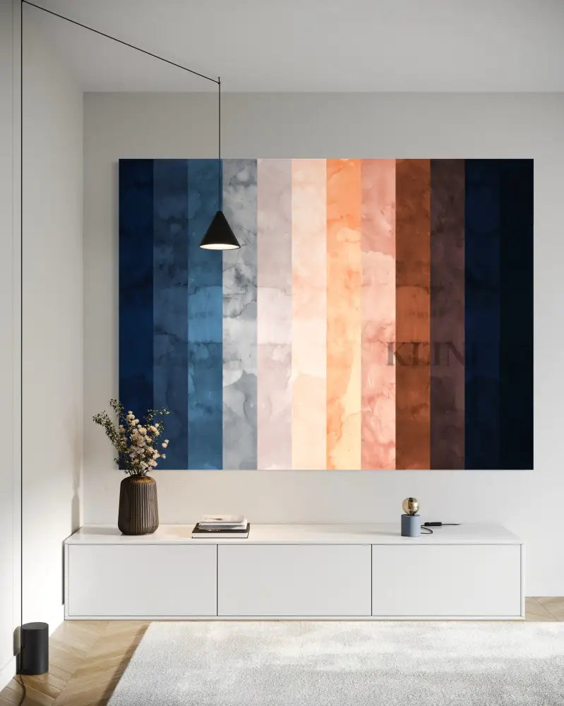 Abstract Landscape 1 - Hand Painting Dining Room Wall Art