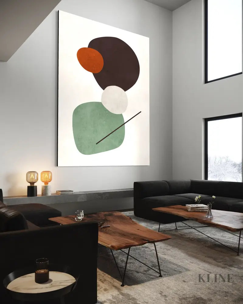 Abstract Shapes 1 - Hand Painting