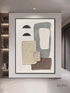 Abstract Style Textured Wall Art - Hand Painting