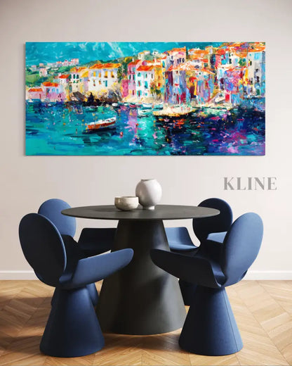 Aegean Afternoon - Hand Painting