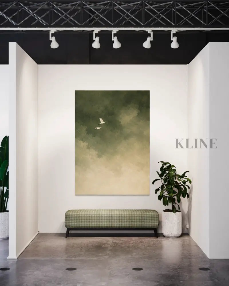 Aerial Reverie - Hand Painting