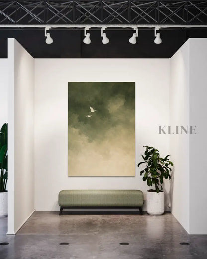 Aerial Reverie - Hand Painting
