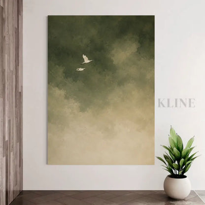 Aerial Reverie - Hand Painting
