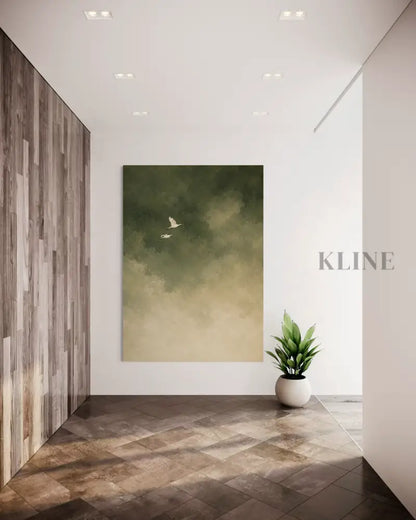Aerial Reverie - Hand Painting