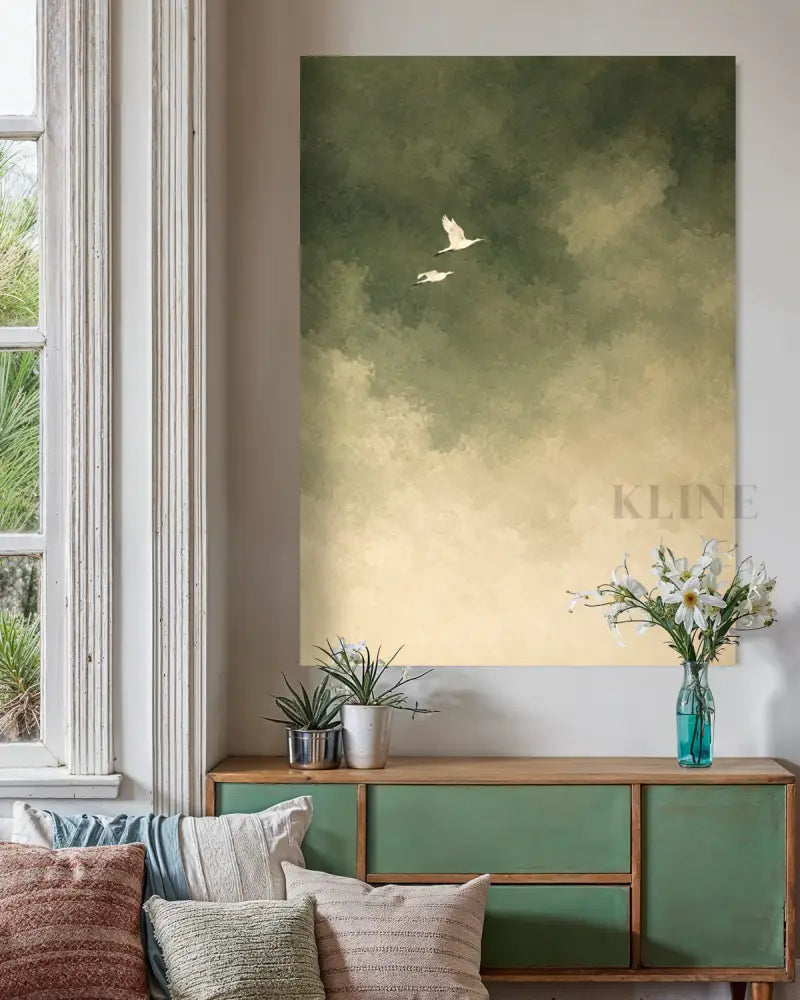 Aerial Reverie - Hand Painting 