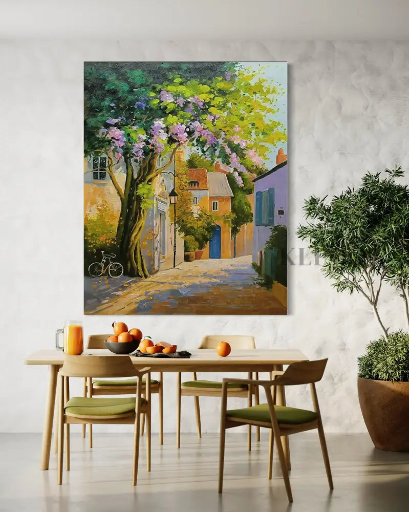Afternoons in Provence - Hand Painting Grand art mural