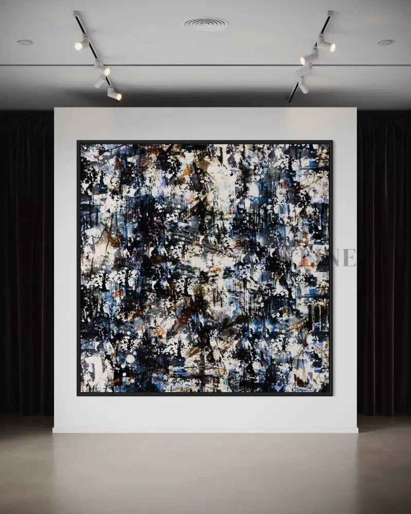 All Over - Hand Painting Art mural sur toile