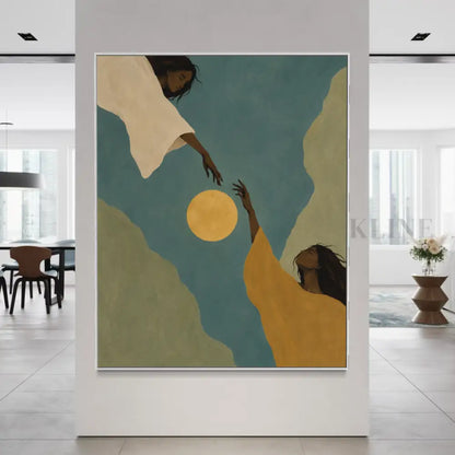 Almost Within Reach - Hand Painting