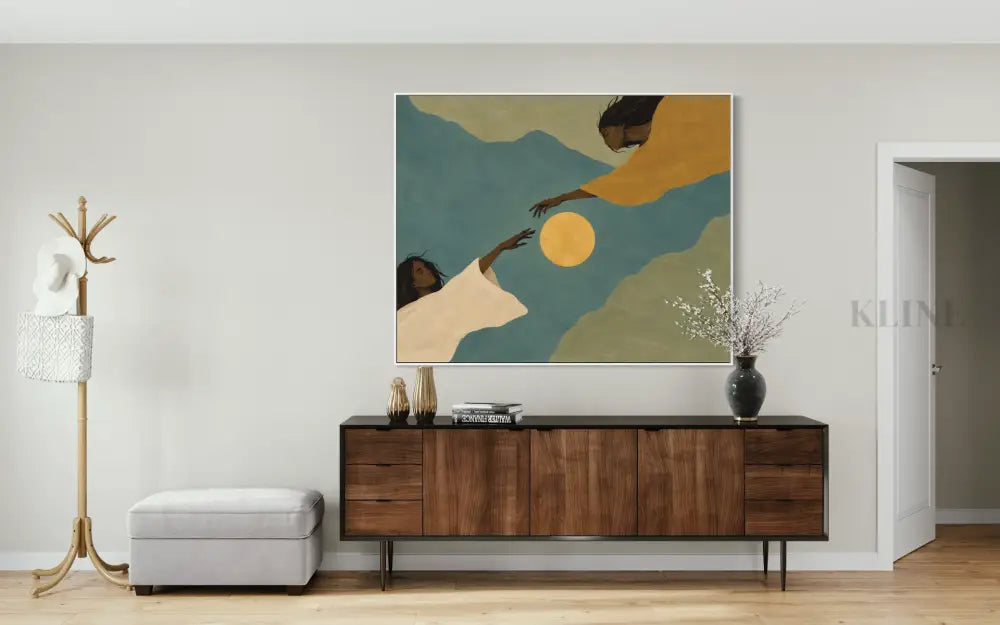 Almost Within Reach - Hand Painting 