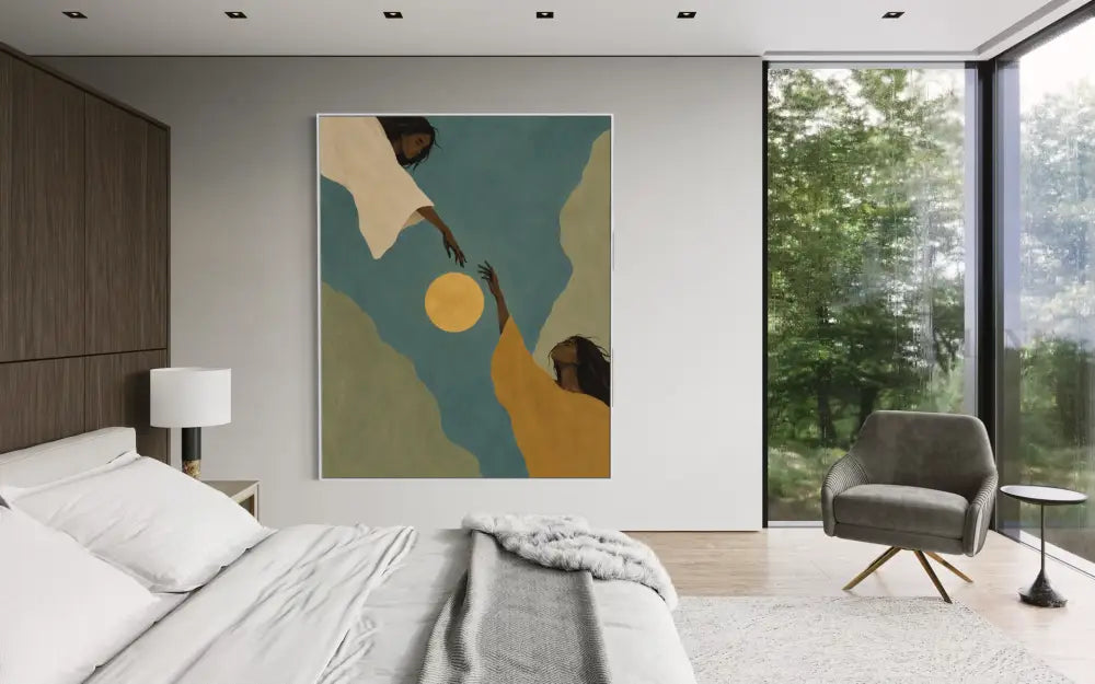 Almost Within Reach - Hand Painting
