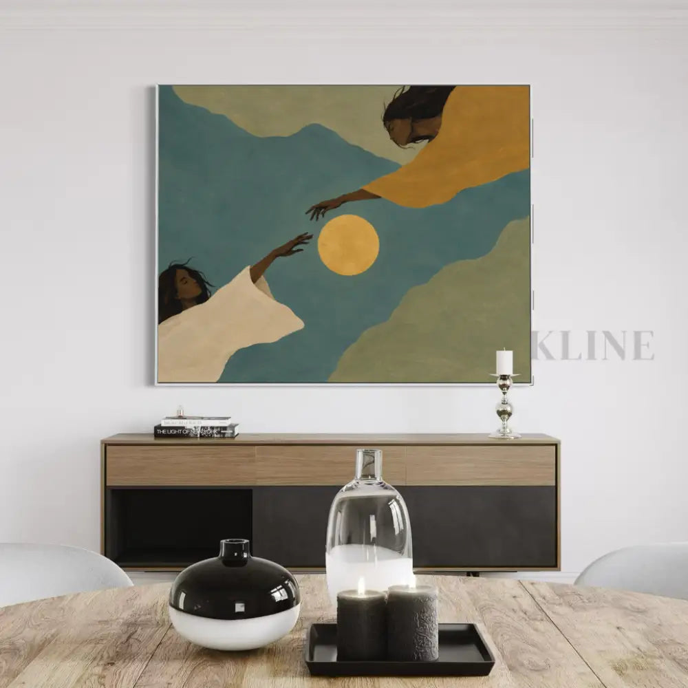 Almost Within Reach - Hand Painting