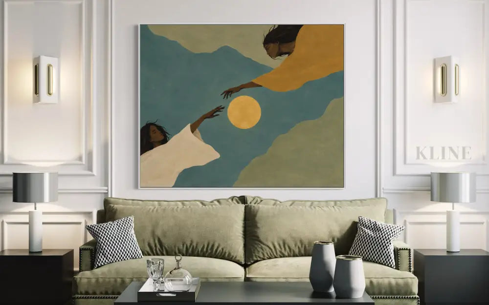 Almost Within Reach - Hand Painting