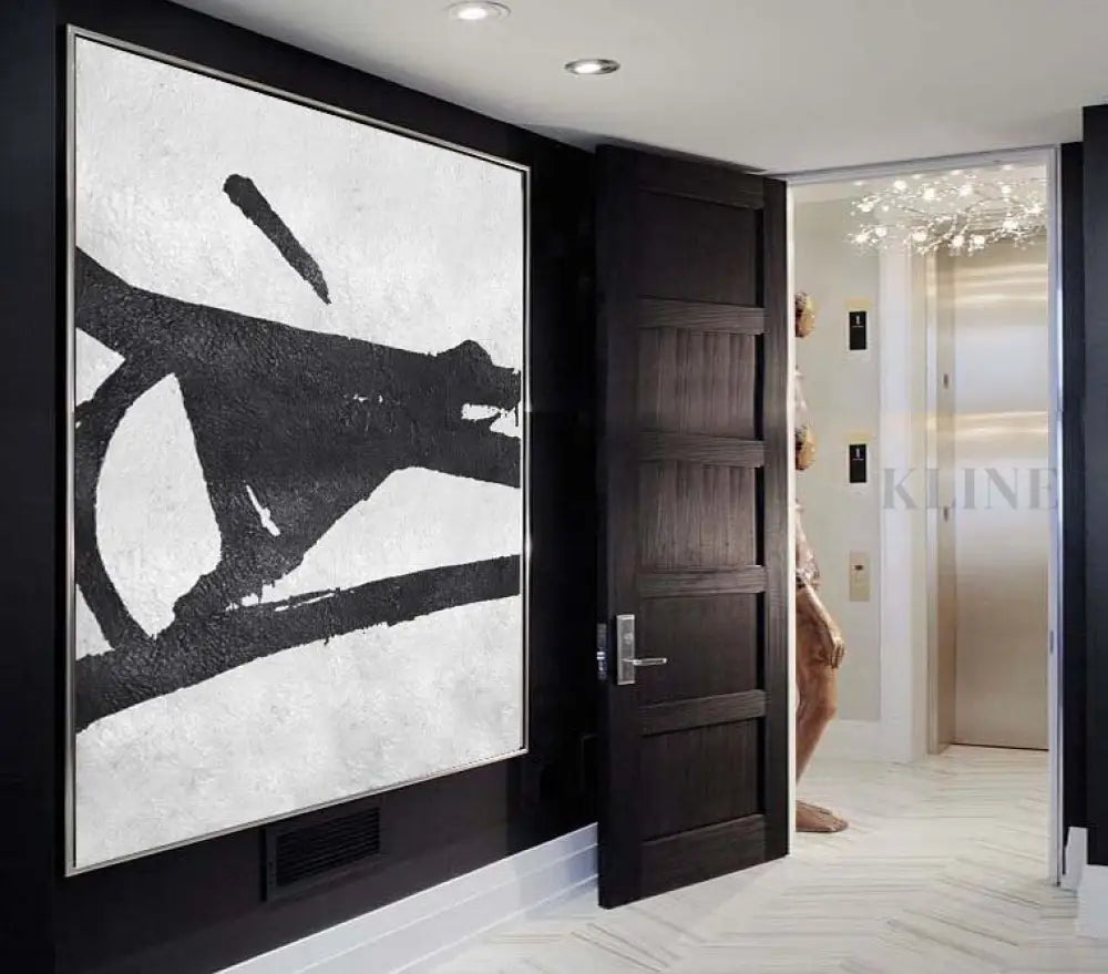 Alto - Kline Collective Pinturas en blanco y negro