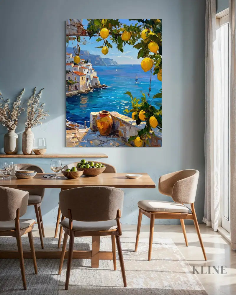 Amalfi Breeze - Hand Painting 