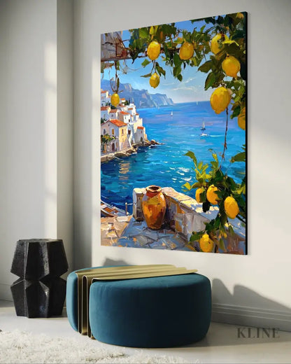 Amalfi Breeze - Hand Painting
